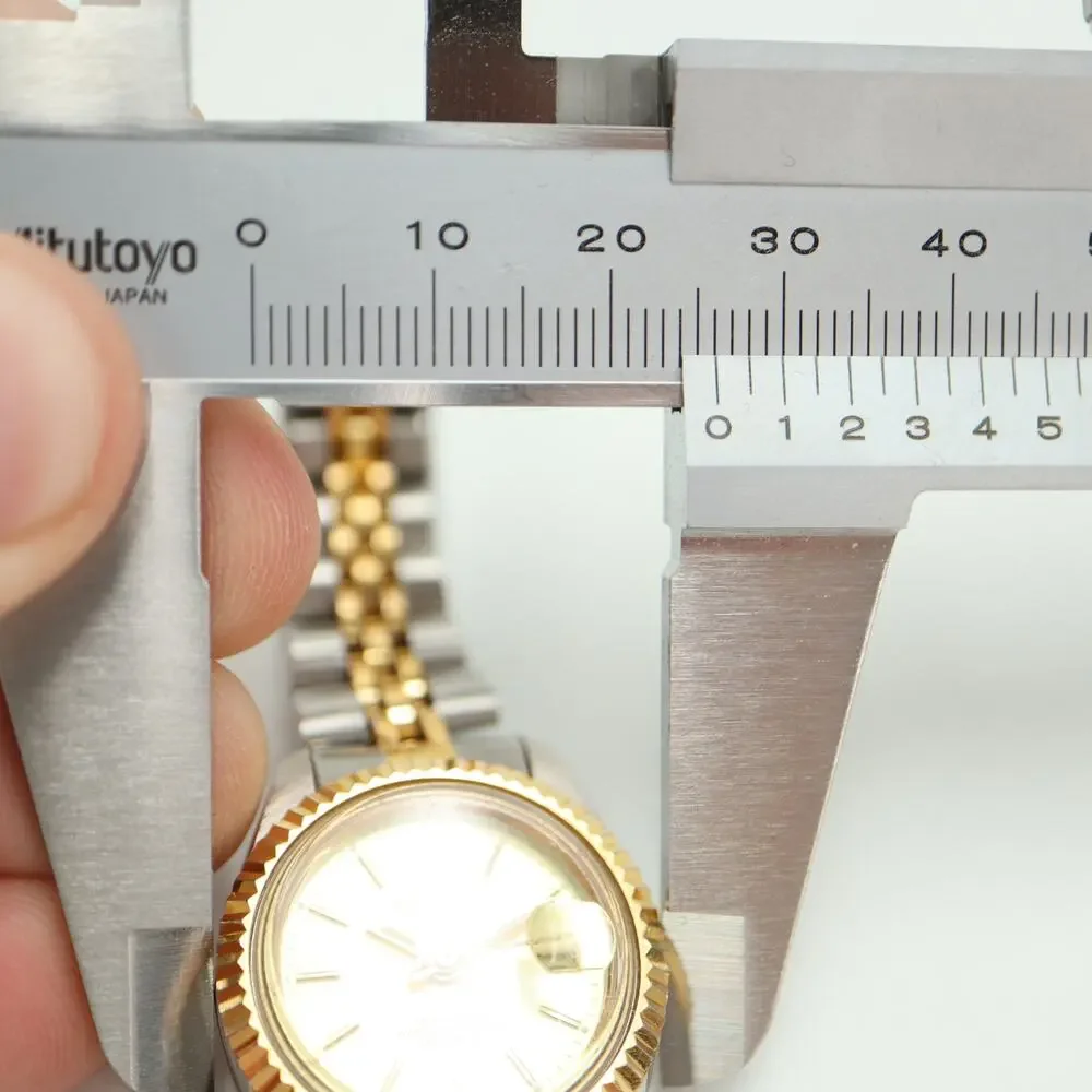 Vintage Gruen Two Tone Presidential 26mm Womens Watch Steel Bracelet New Battery